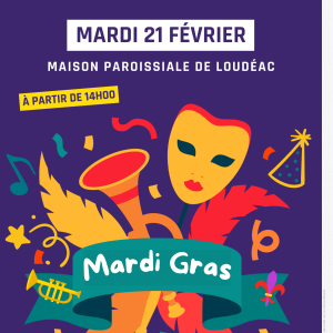 16 - Affiche Mardi Gras en Paroisse 2023